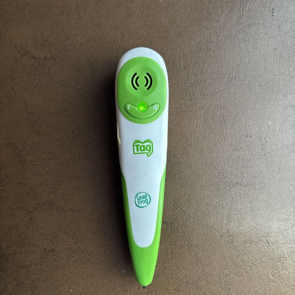 Leap Reader Pen N2390 Leap Frog Green White Wireless Replacement Stylus Working